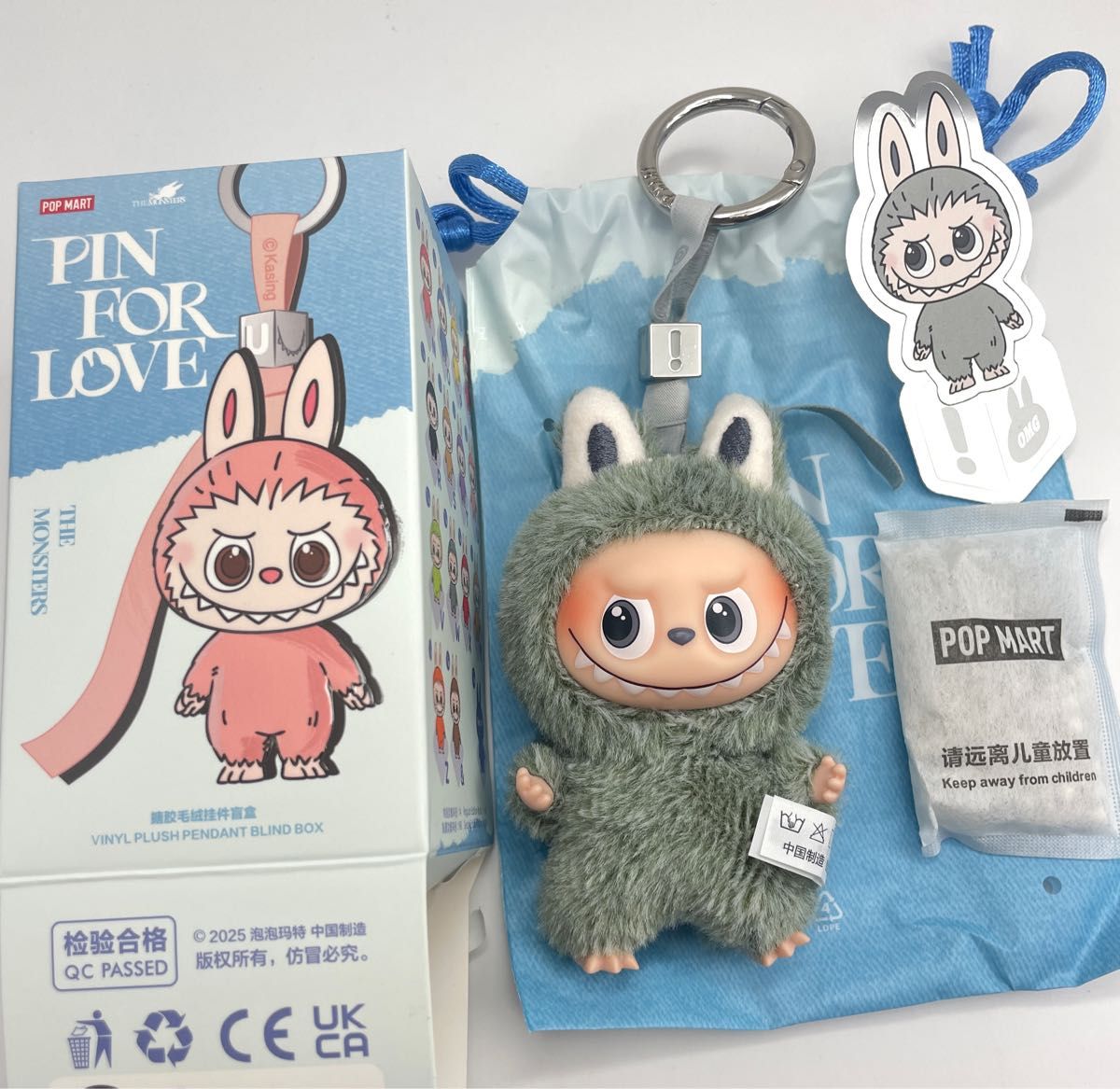 ラブブ LABUBU PIN FOR LOVE イニシャル シークレット ハート｜Yahoo