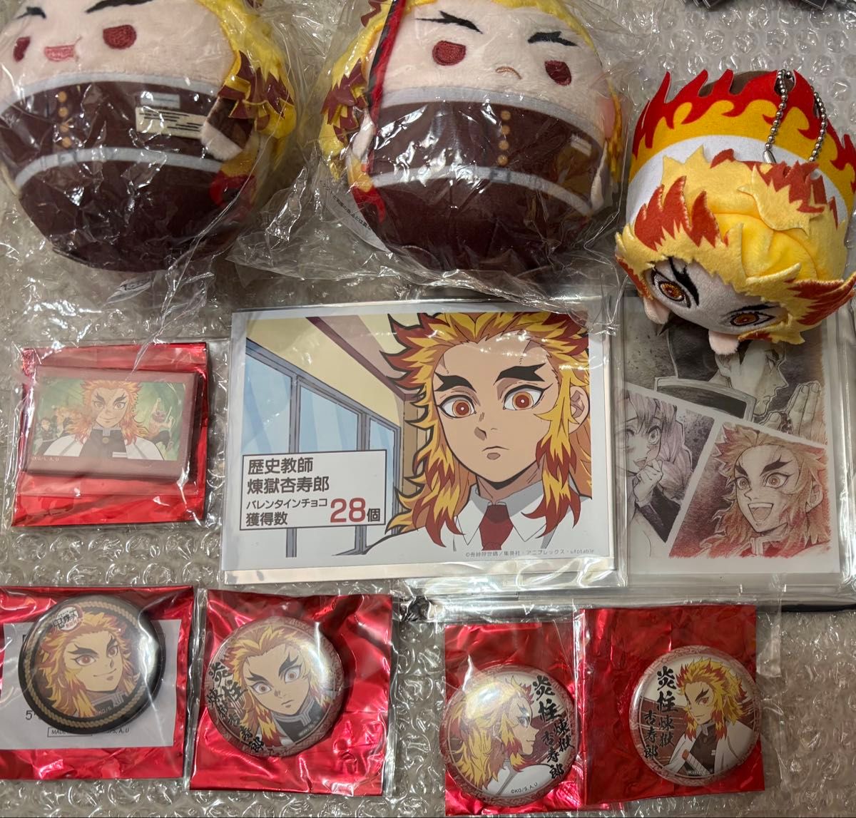 鬼滅の刃 柱展 柱ハンガー キービジュアル 煉獄杏寿郎｜Yahoo!フリマ