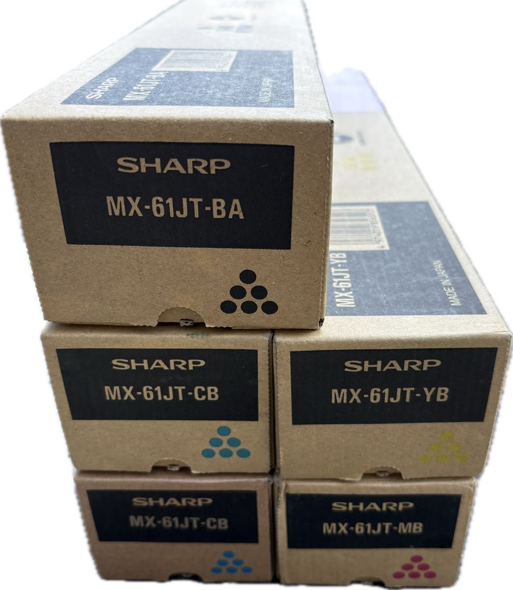 SHARP MX-61JT-CA/YA/MA/BA 純正トナー 4色セット｜Yahoo!フリマ（旧