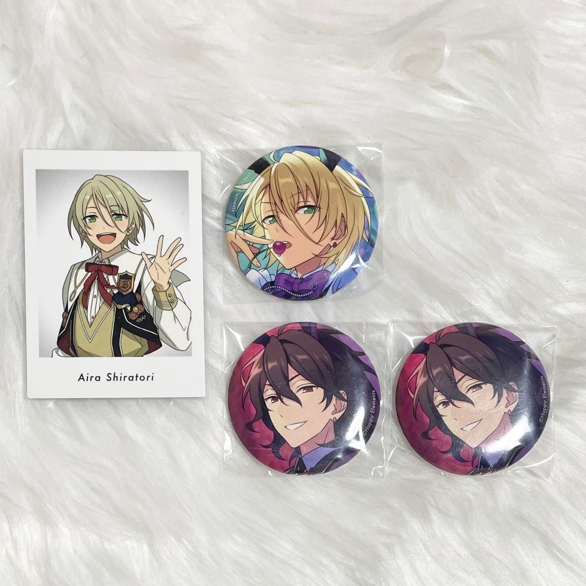 あんさんぶるスターズ テーマスカウト缶バッジ 2024 Spring idol 朔間