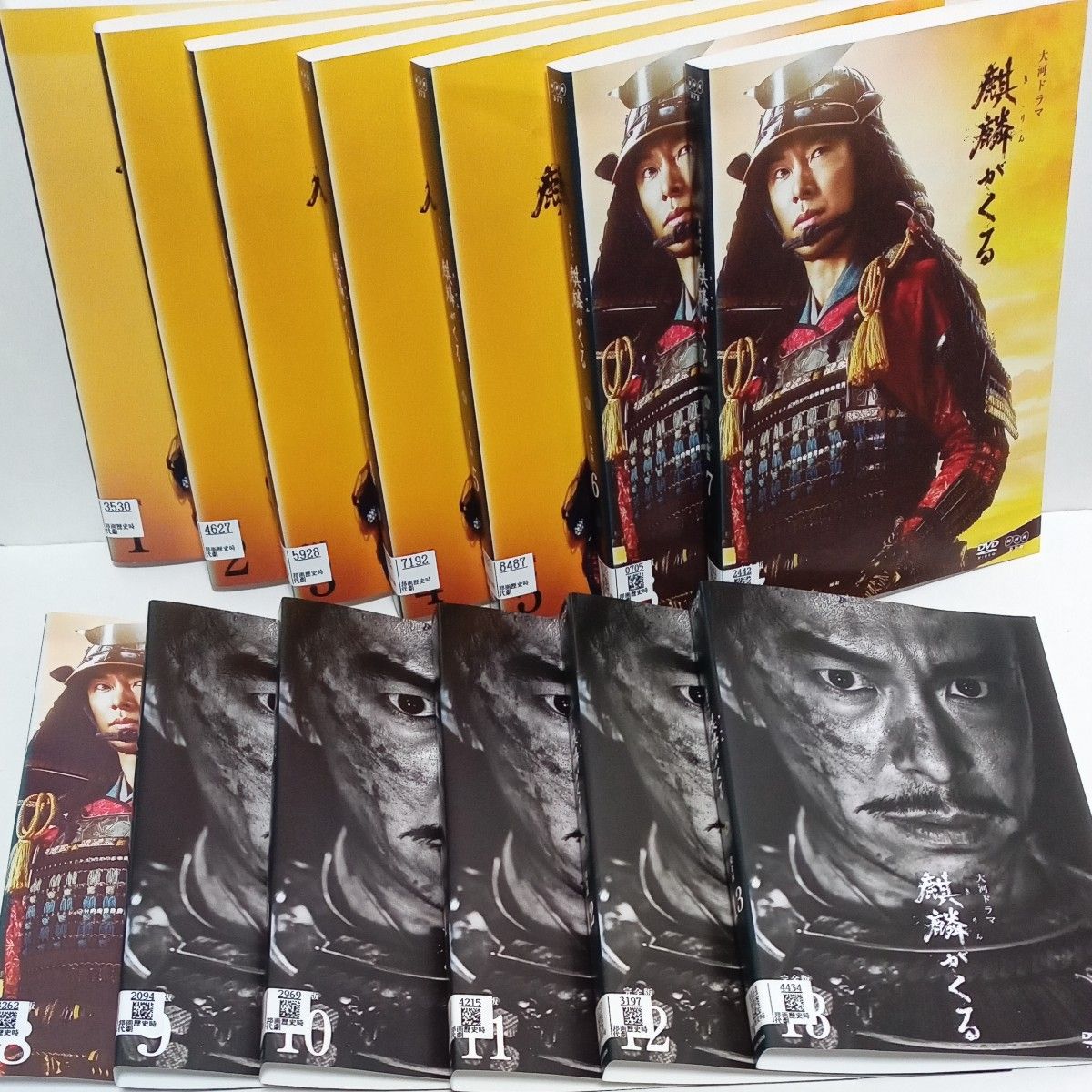 徳川家康 完全版 【全13巻】 レンタル版DVD 全巻セット NHK大河ドラマ