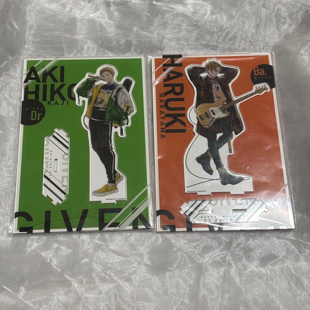 ギヴン展 つながるBIGアクリルスタンド 中山春樹 梶秋彦｜Yahoo!フリマ