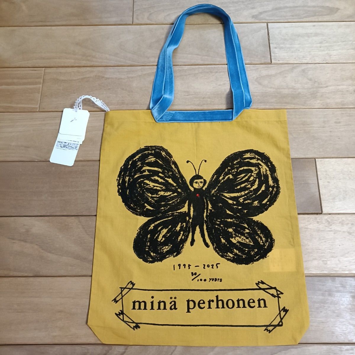 ミナペルホネン mina perhonen 30周年 イベント 羽花 uka トートバッグ