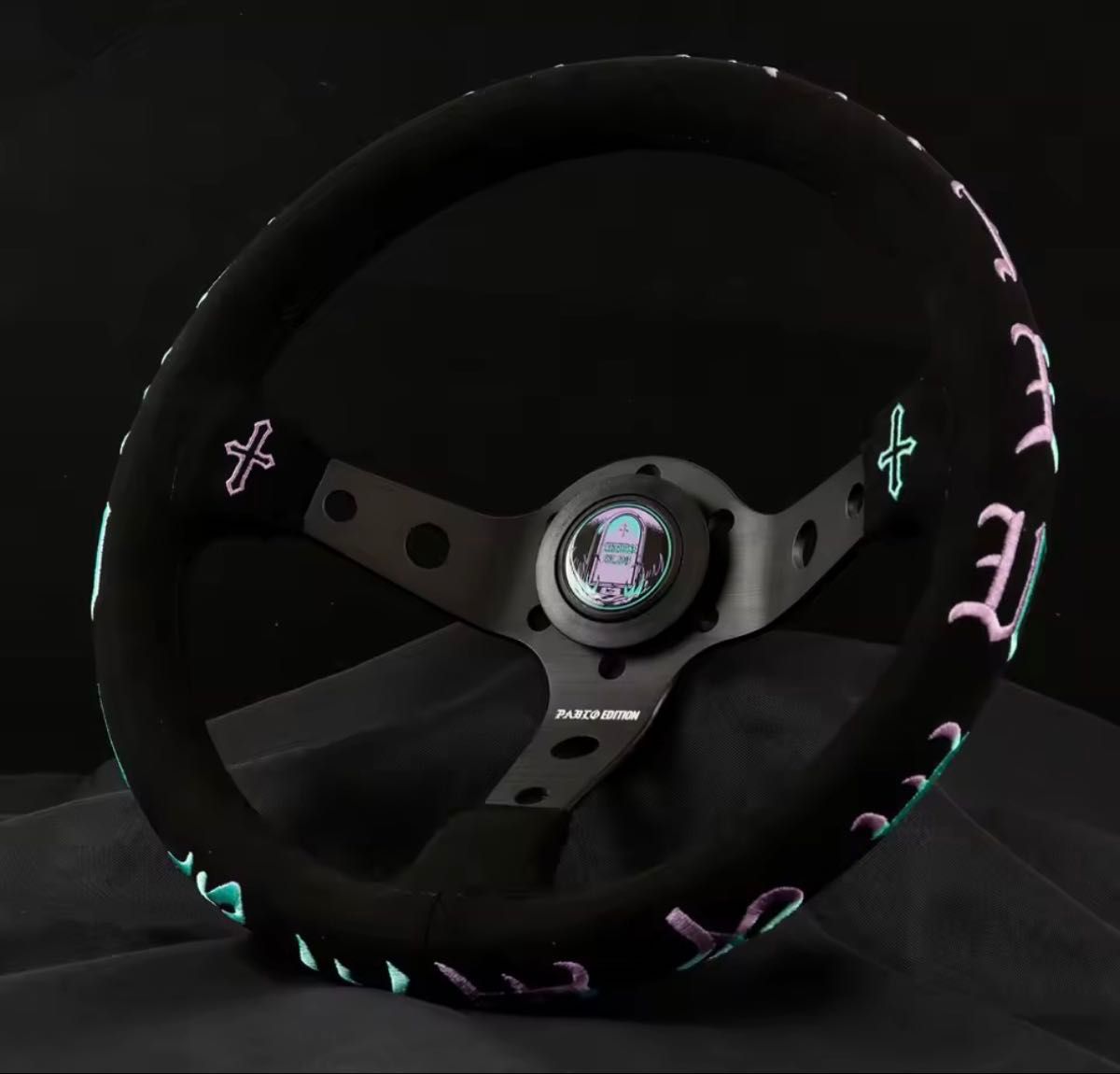 送料込み ライクワイズ HELLBOIエディション ステアリング｜Yahoo