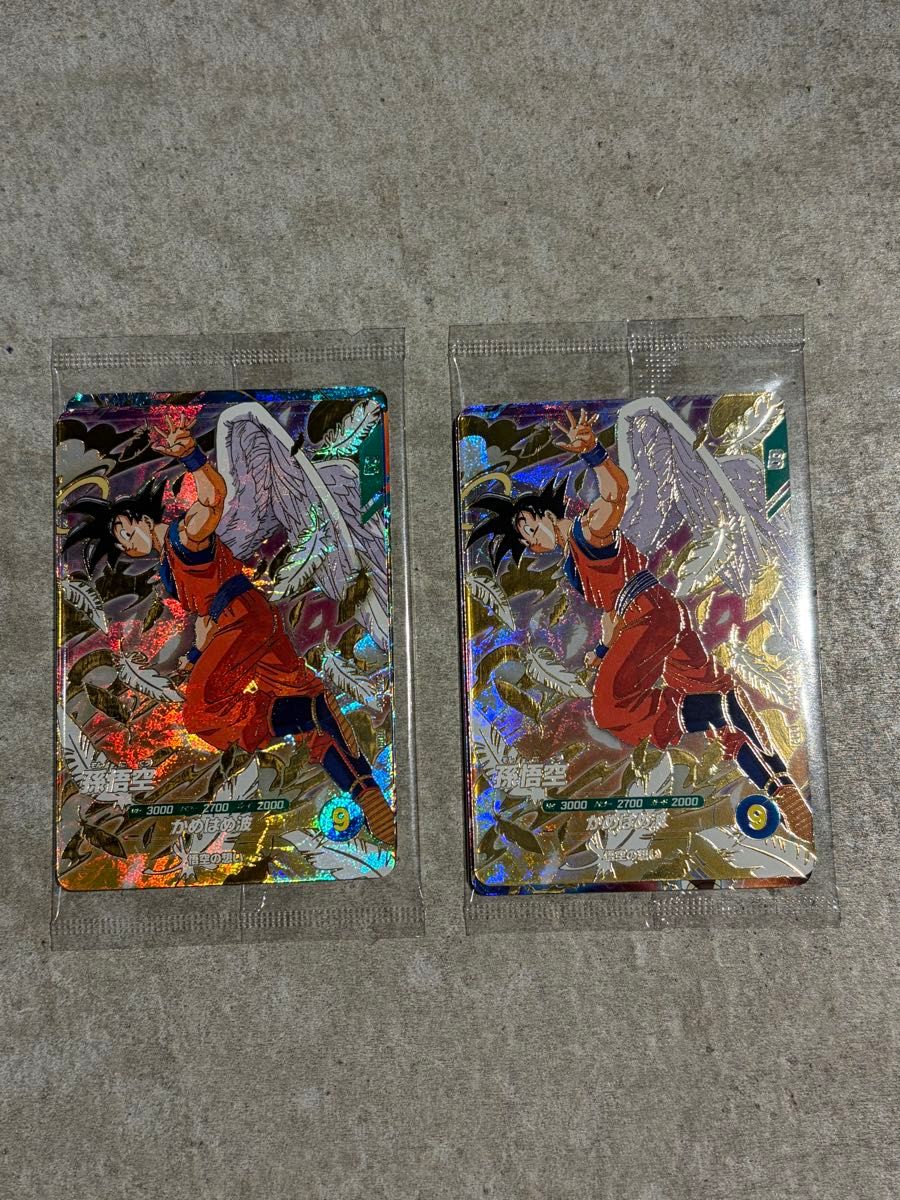 GDR 配布カード3種 2セット SDVP-020 孫悟空 SDVP-021 ベジータ SDVP