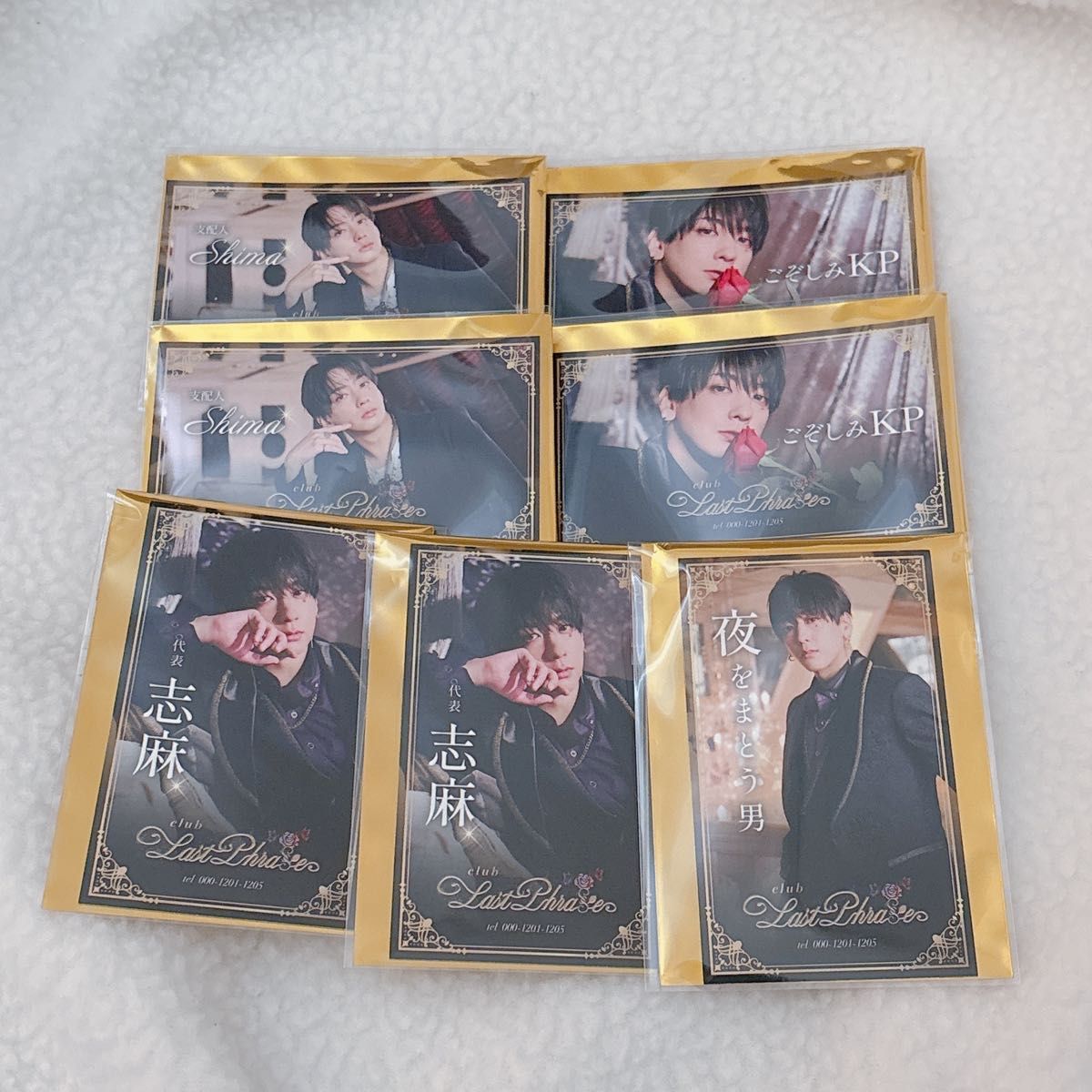 しまさか 実写名刺風カード 志麻 浦島坂田船 ノーマル コンプリート