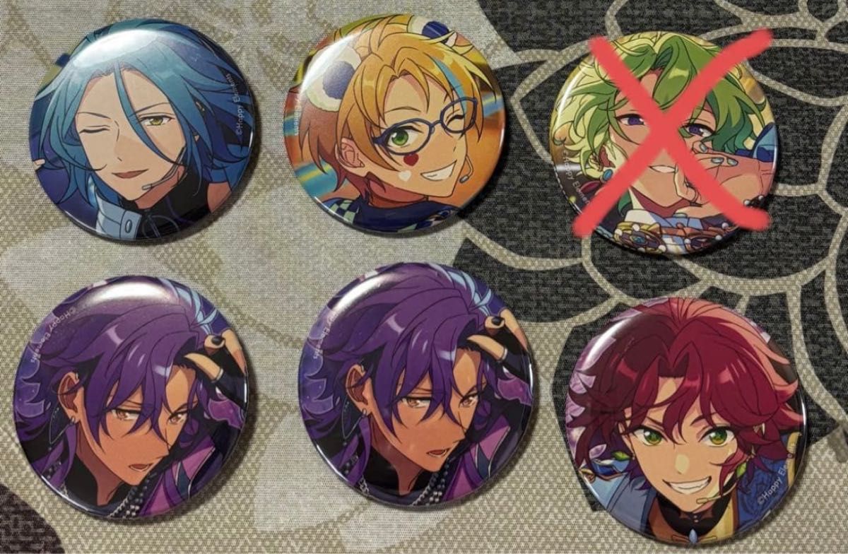 あんさんぶるスターズ 】コレクション缶バッジ 鳴上嵐 oct feb idol