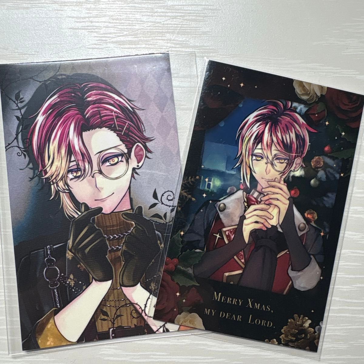 悪魔執事と黒い猫 フェネス バレンタイン チェキ風カード あくねこ