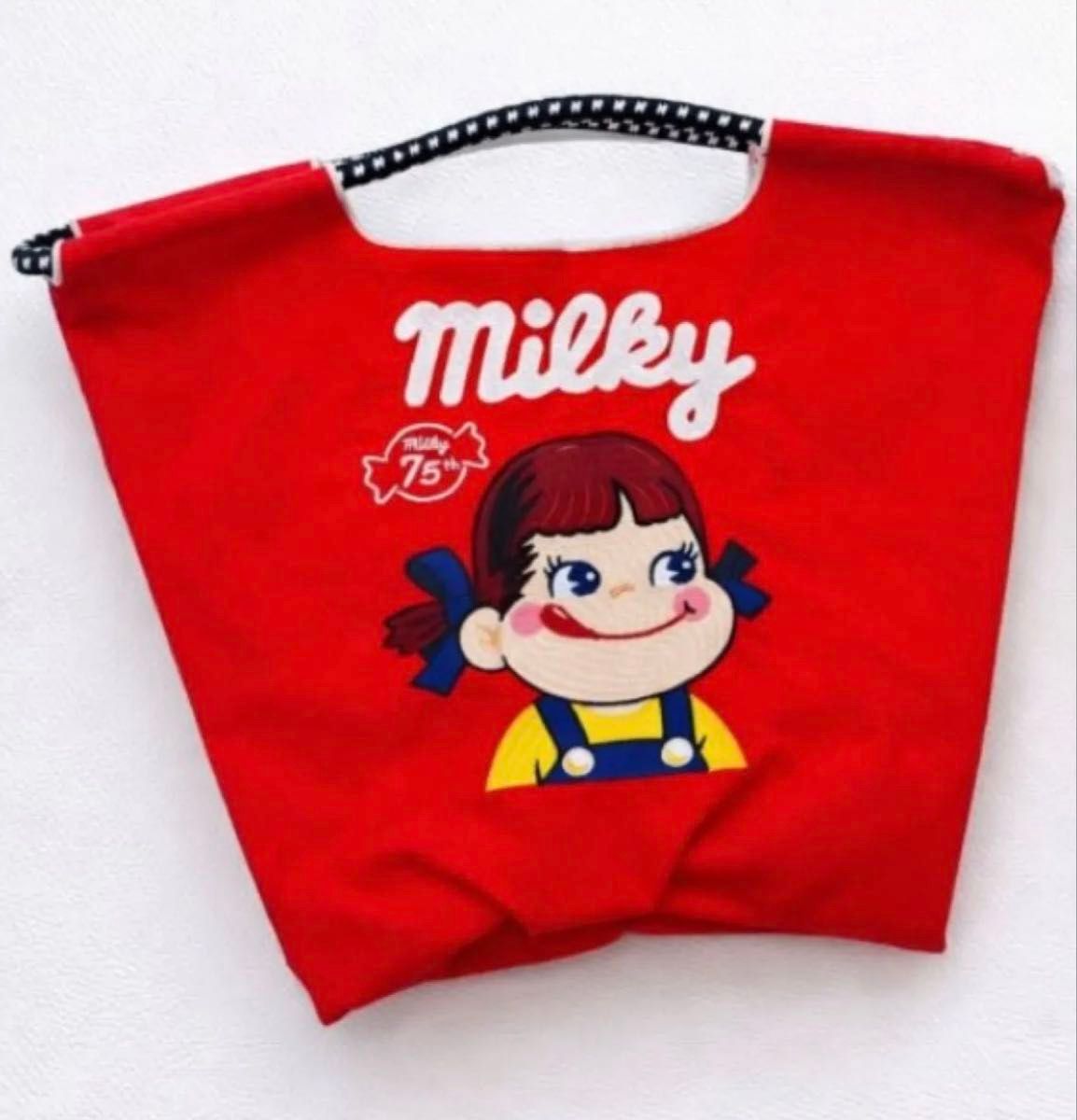 新品】不二家 フジヤ ボールアンドチェーン エコバッグ ペコ エコ