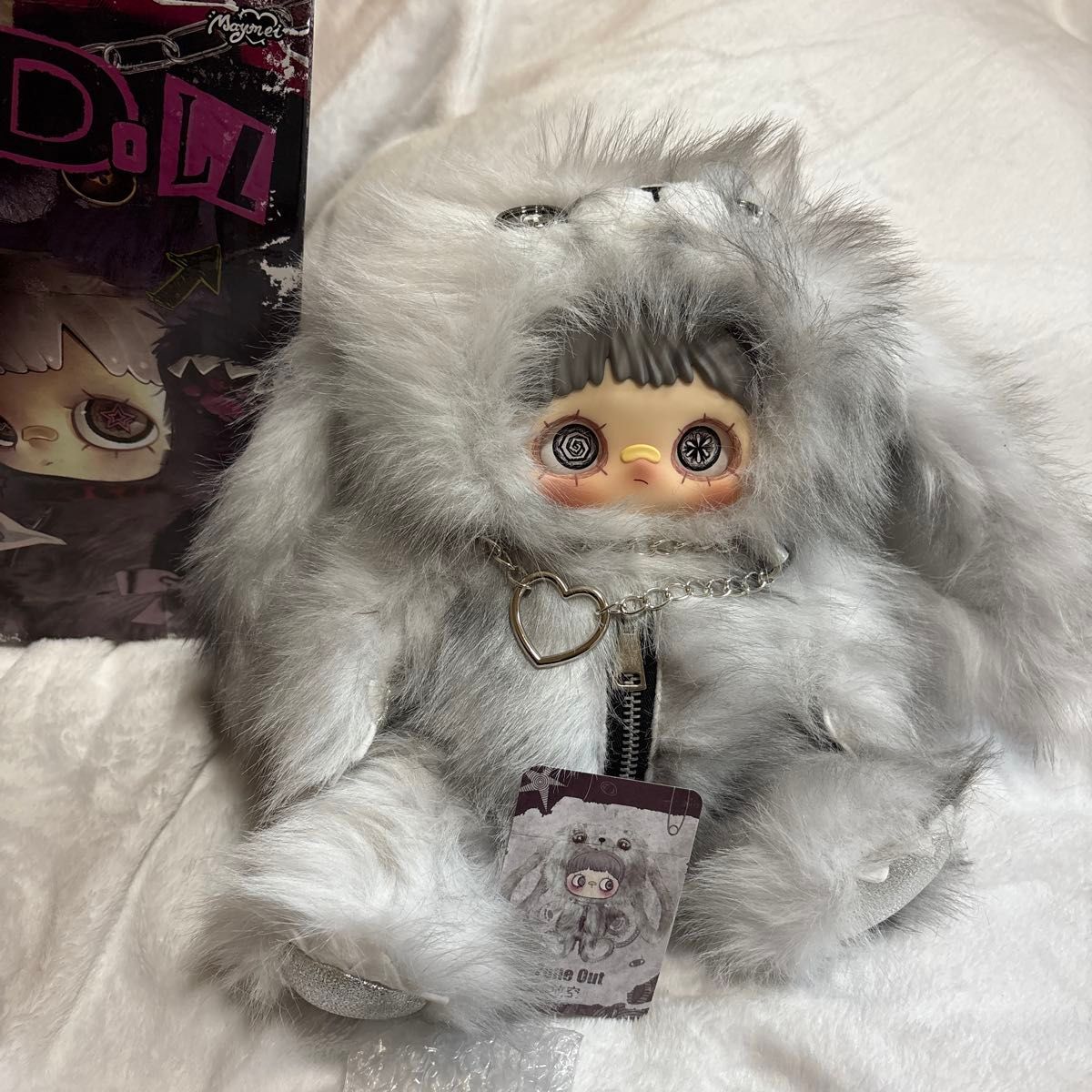 maymei 反逆ぬいぐるみシリーズ 400％ 紫 バッグリュック｜Yahoo