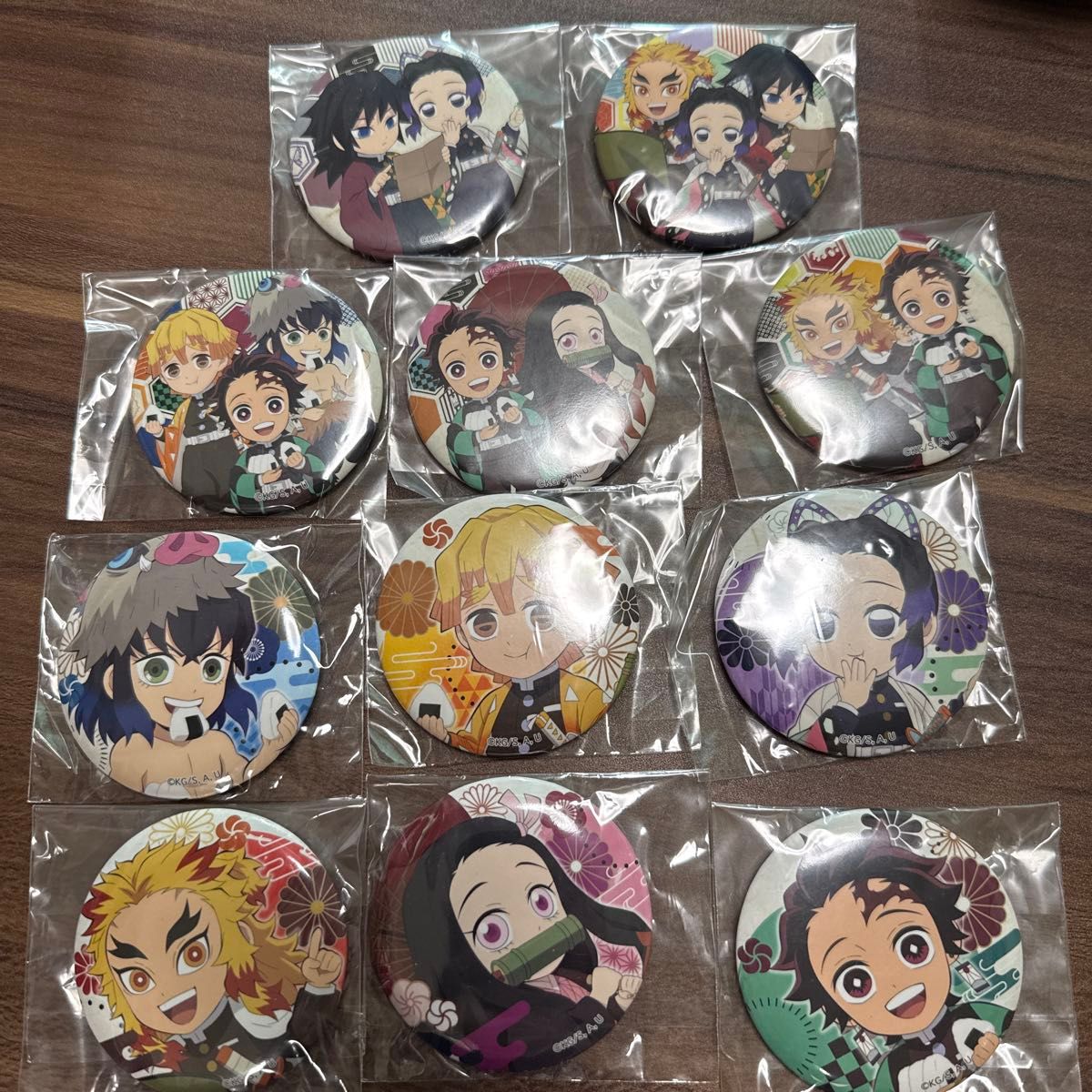 鬼滅の刃 デコレクション缶バッジ 第二弾 竈門炭治郎 中国上海