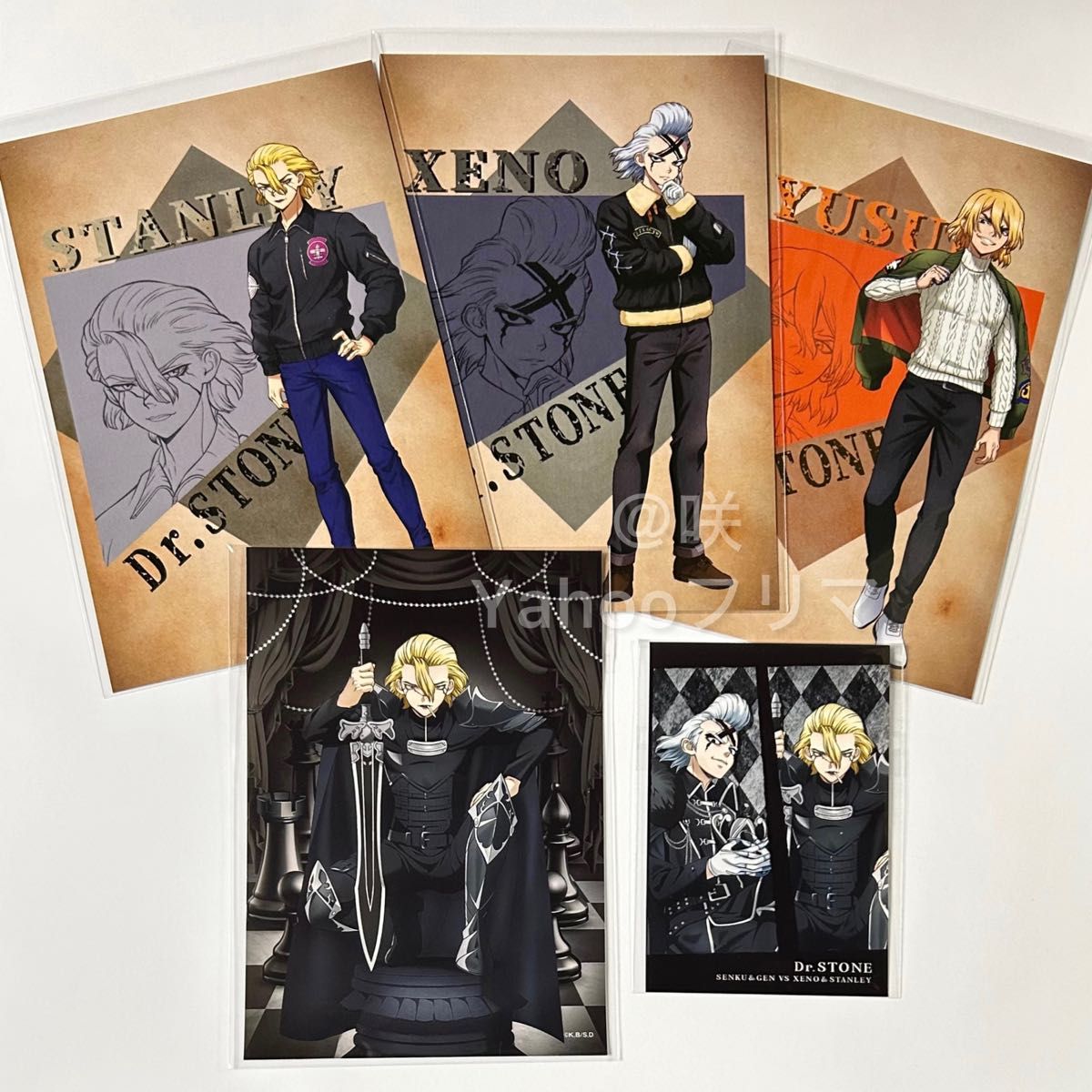 Dr STONE 109コラボ 特典ポストカード スタンリー・ゼノ｜Yahoo!フリマ