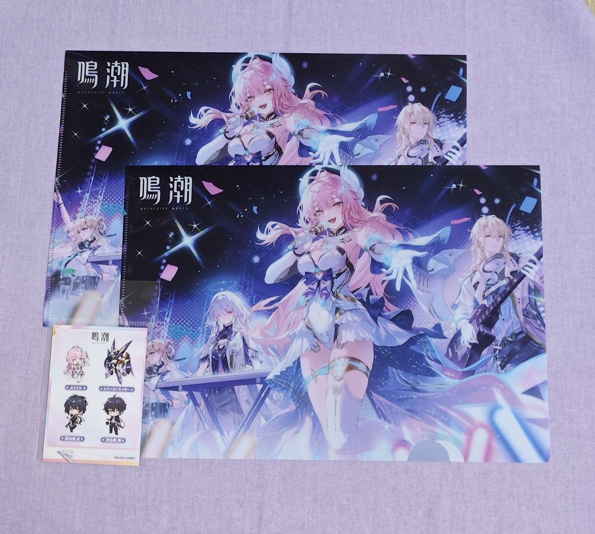 鳴潮 モーニエ 池袋 ライブ ペンライト ポストカード チケット特典