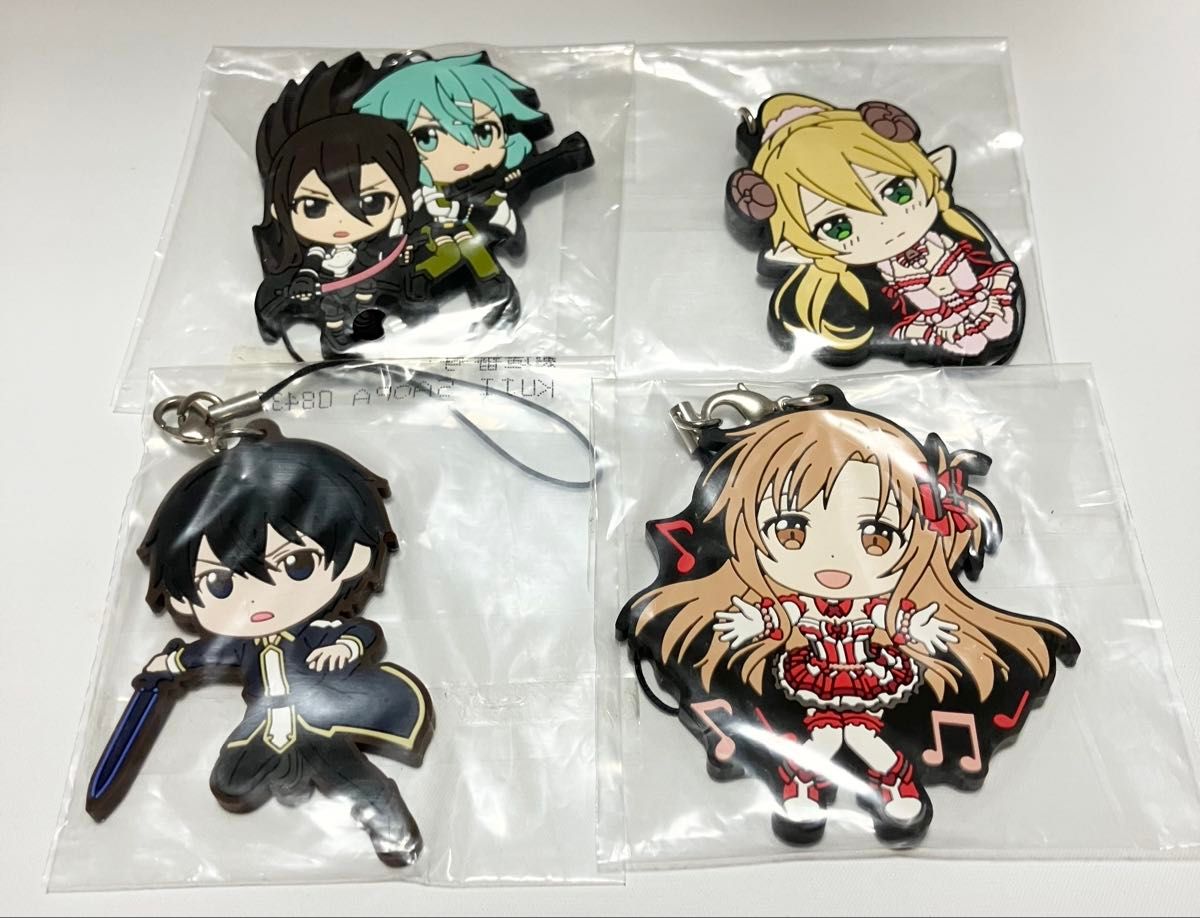 ソードアート・オンライン ラバーストラップ 7個セット SAO まとめ売り