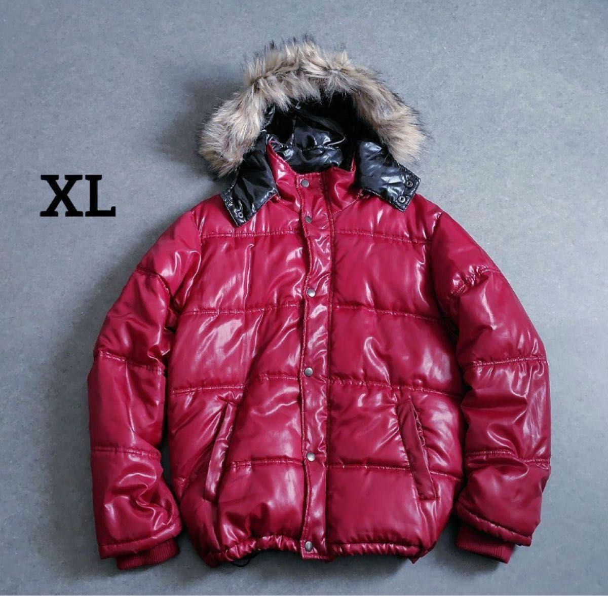 AIRWALK y2k 平成 光沢 ギャル お兄系 ファー ダウンジャケット ダウン