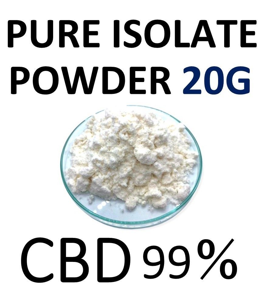 10G 高純度 99％】CBD アイソレート クリスタル パウダー CBD CBN CBG