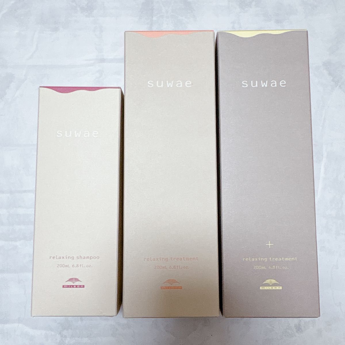 最安値 新品 ミルボン スワエ suwae シャンプー&トリートメント＋