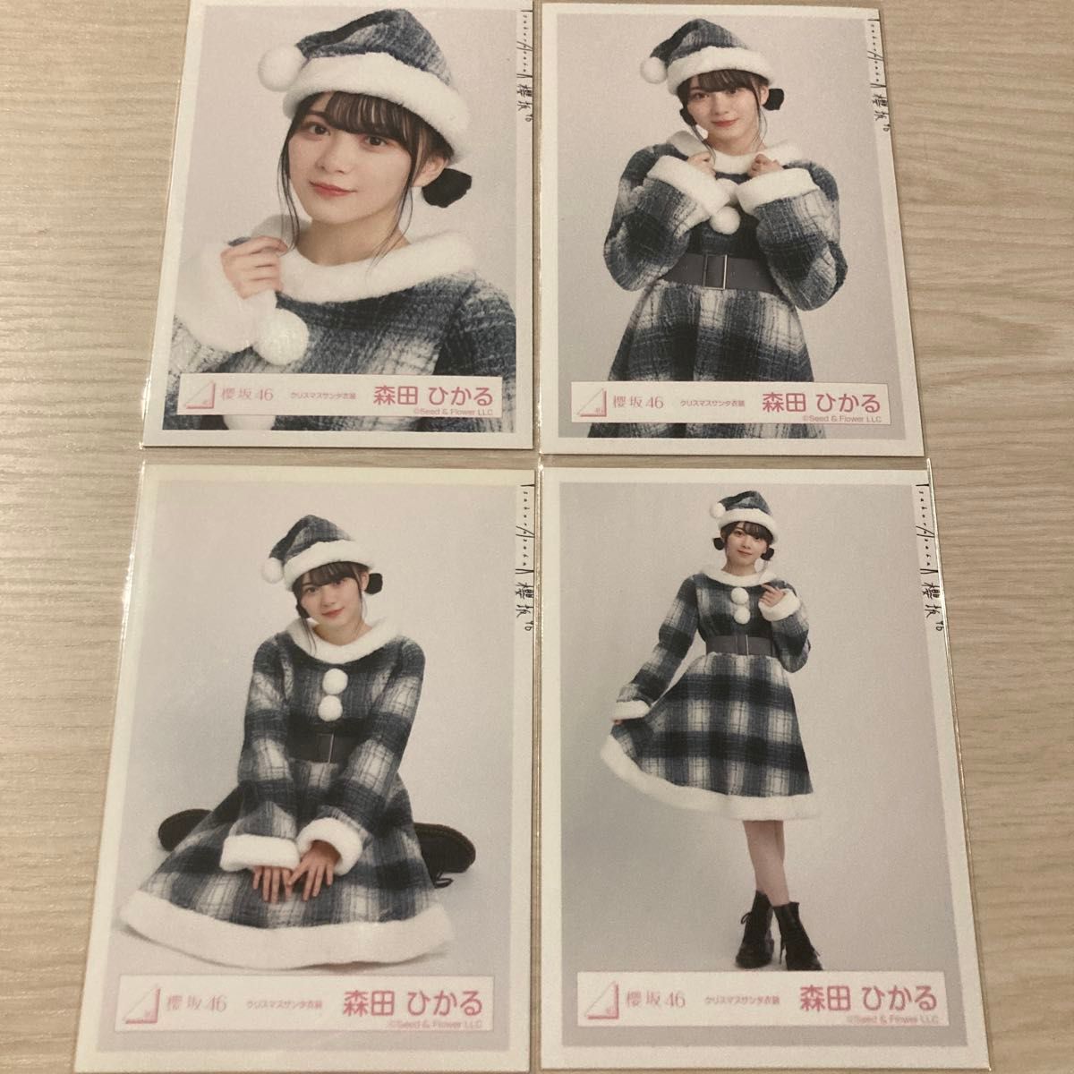 櫻坂46 森田ひかる 2024年 クリスマスサンタ衣装 生写真｜Yahoo!フリマ