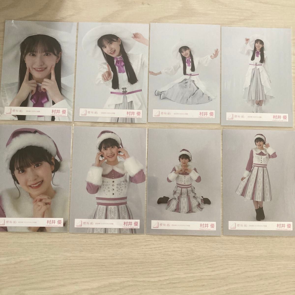 櫻坂46 2025年 サンタ 生写真 4種コンプ 村井優｜Yahoo!フリマ（旧