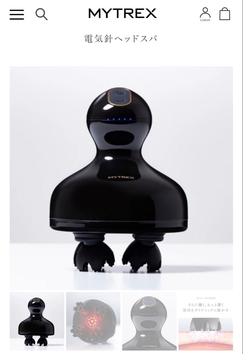 MYTREX MYTREX EMS HEAD SPA PRO MT-EHP22B 頭皮エステ