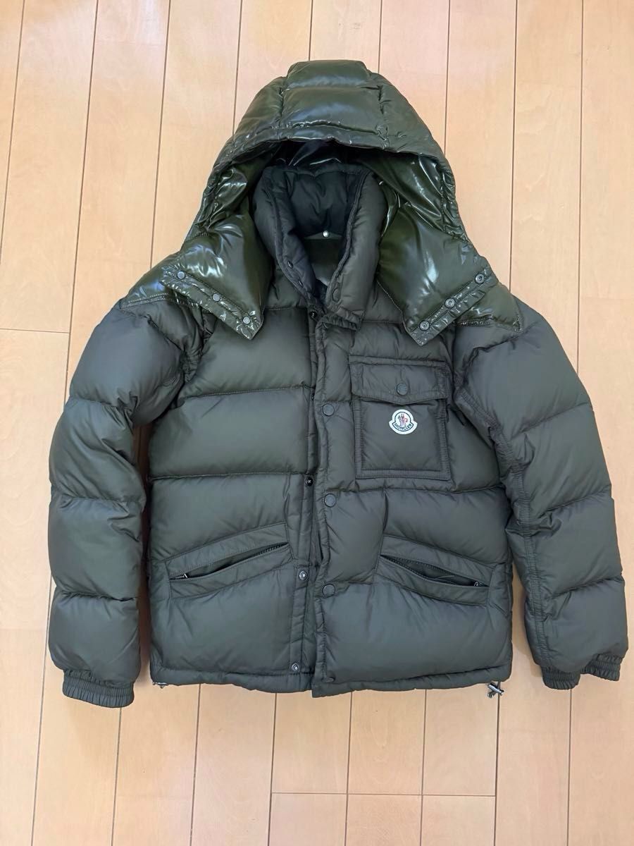 MONCLER モンクレール K2 デカロゴ ダウンジャケット カーキ オリーブ