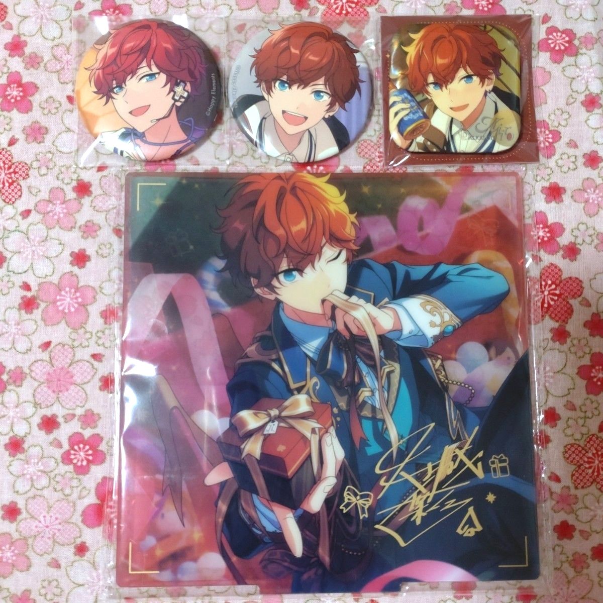 あんスタ 缶バッジ 天城一彩 天満光 マトリックス イベコレ缶バッジ