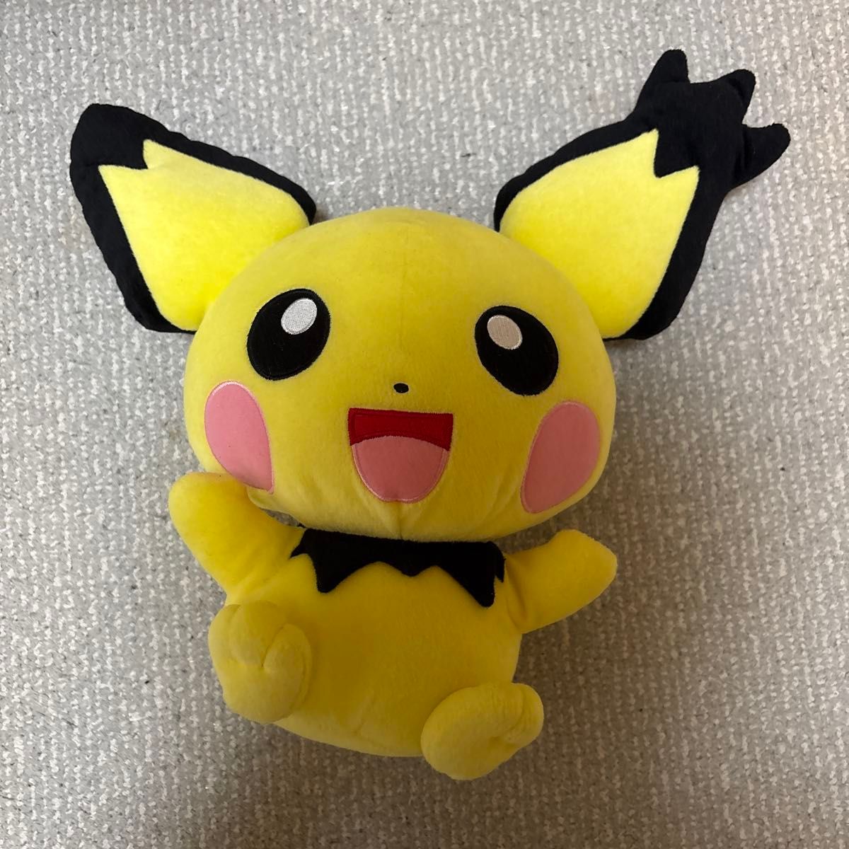 初期TOMY製 ピカチュウ ぬいぐるみ ポケモン ポケットモンスター 希少