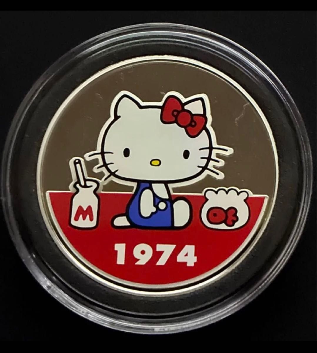 2004 平成16年 ハローキティ誕生30周年 プルーフ貨幣セット 銀メダル