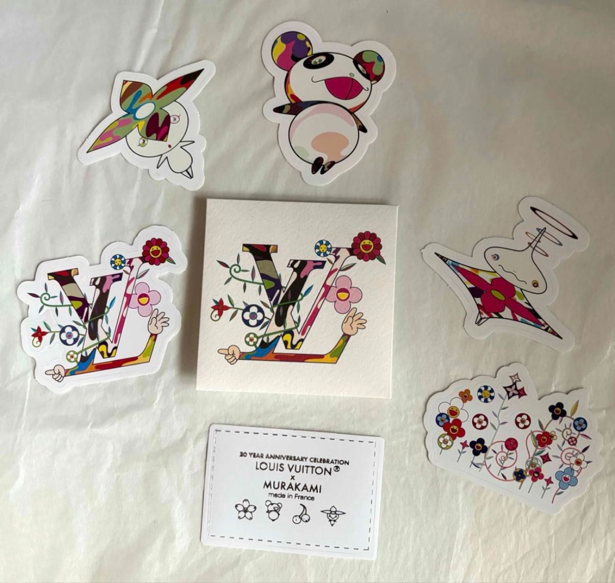 希少 ルイヴィトン 村上隆コラボ 第一弾 ステッカーセット｜Yahoo