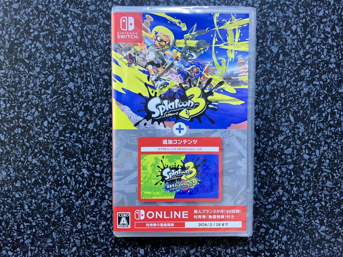 任天堂 【Switch】 スプラトゥーン3＋エキスパンションパス Switch用