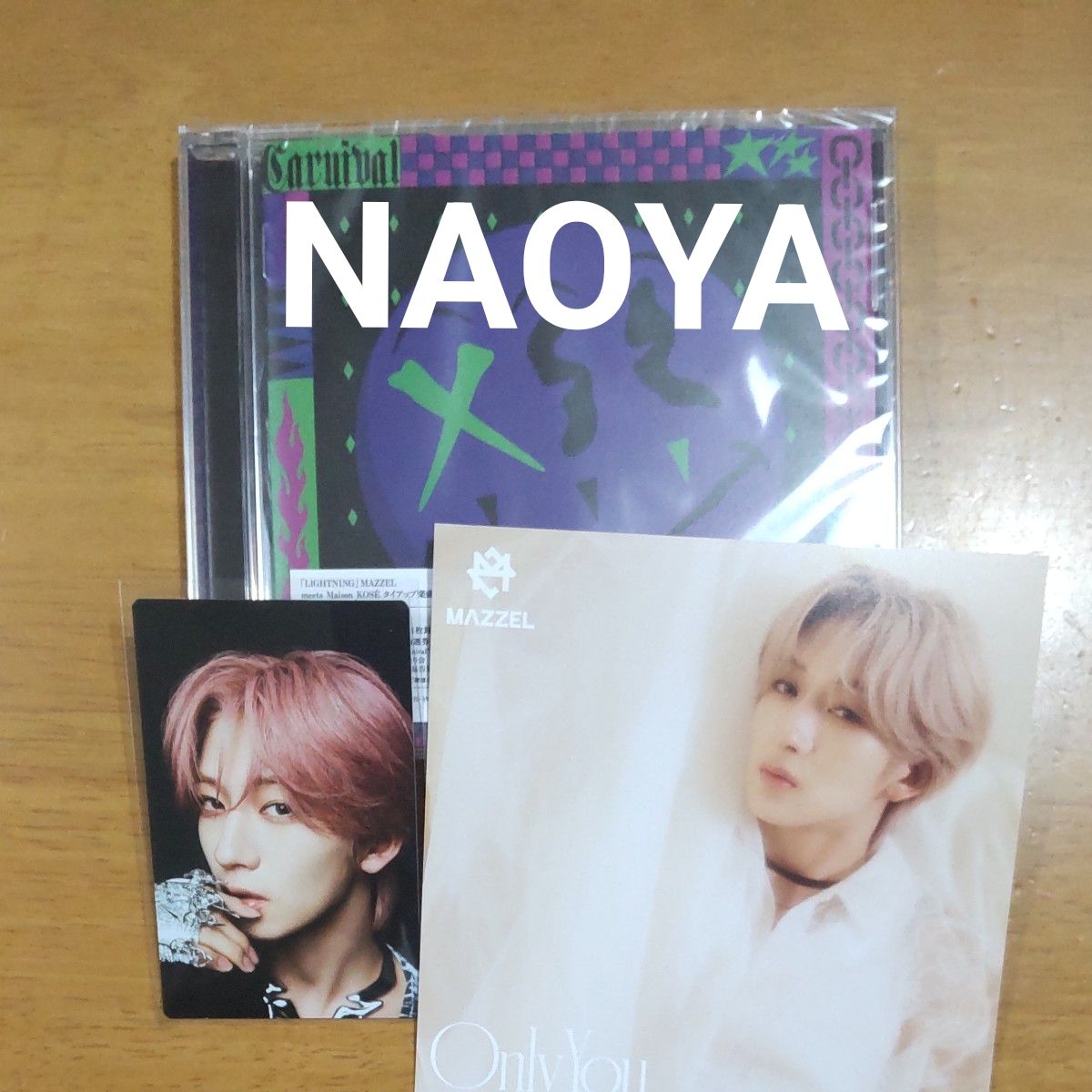MAZZEL //NAOYA /2種/フォトカード/ステッカー｜Yahoo!フリマ（旧