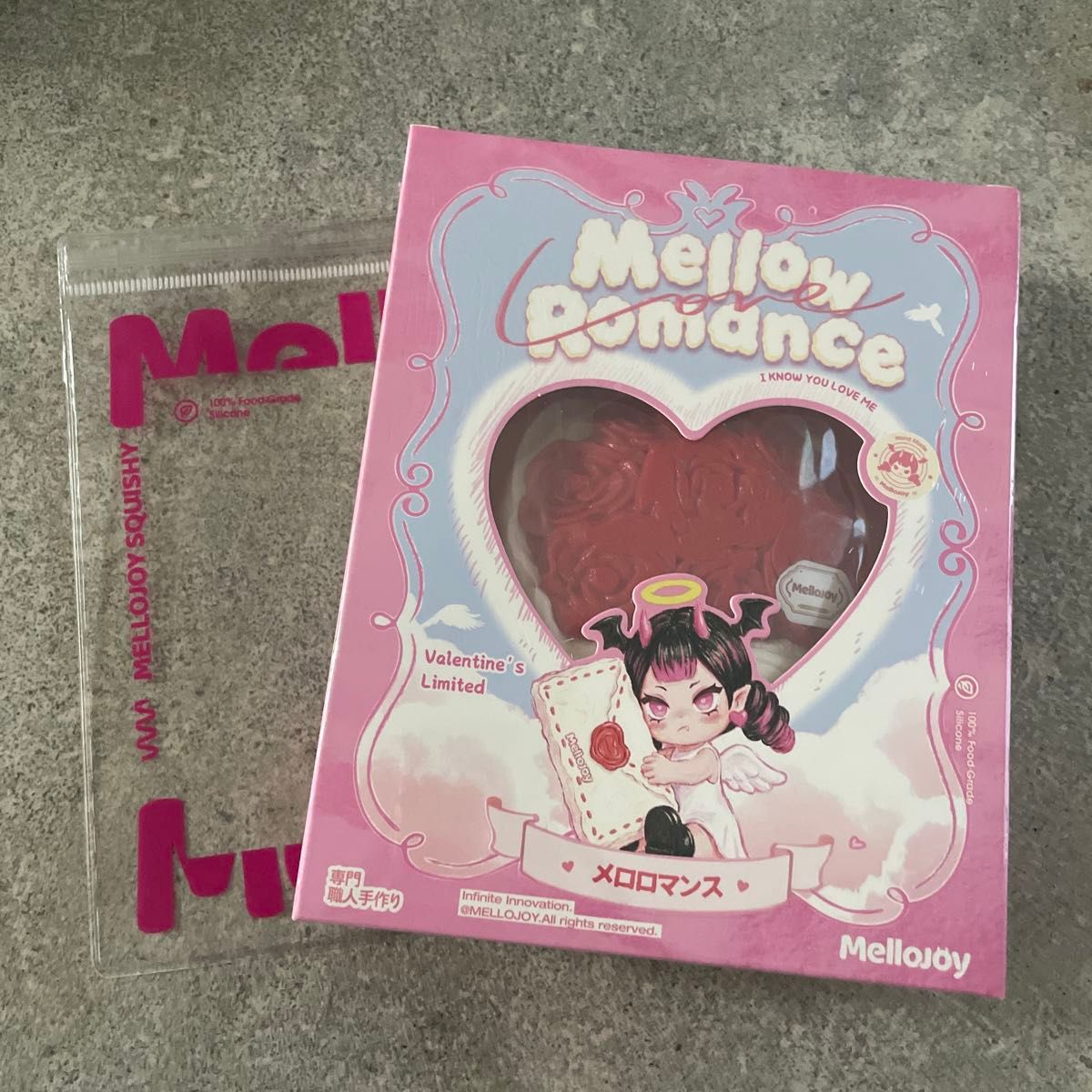 メロジョイ mellojoy スクイーズ バレンタイン コクハク 告白 メロ