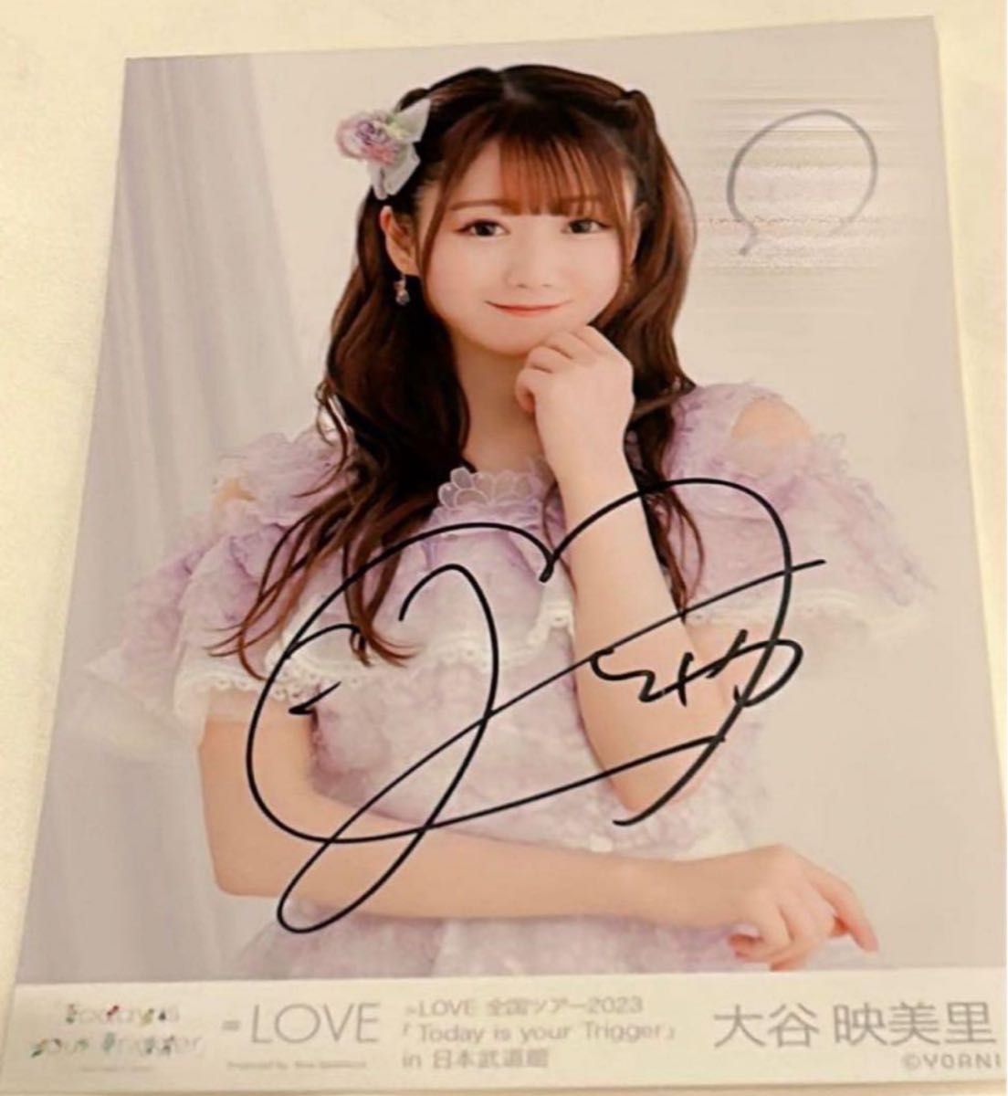 イコラブ ＝LOVE 8周年コンサートツアー 宝石衣装 缶バッジ 生写真