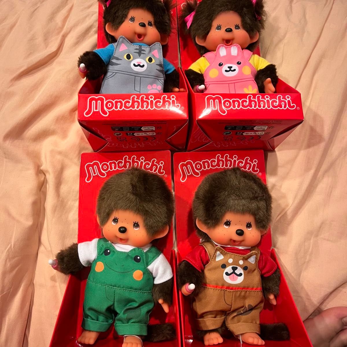 新品タグ付き モンチッチ 東京駅限定 パティスリー 男の子 女の子