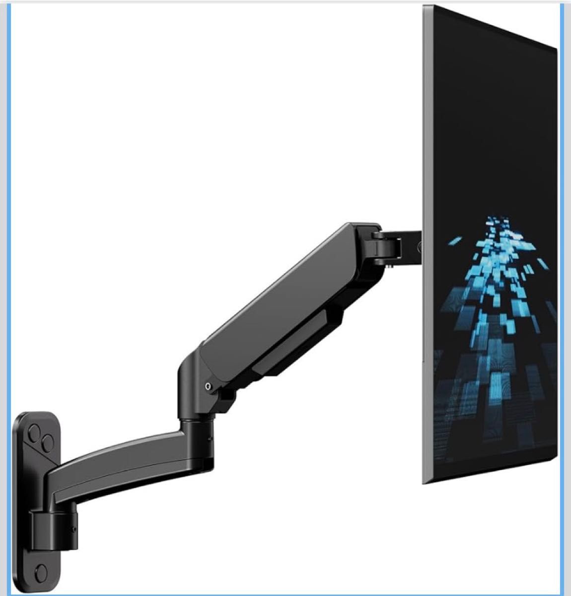 Lumen MA-GS207BK ガススプリング式 2面液晶ディスプレイアーム