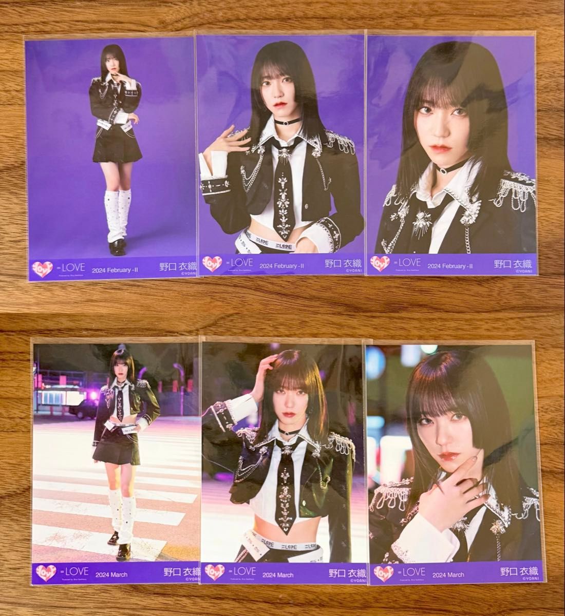 イコラブ 野口衣織 ミニフォト vol 10 レア 黒衣装｜Yahoo!フリマ（旧