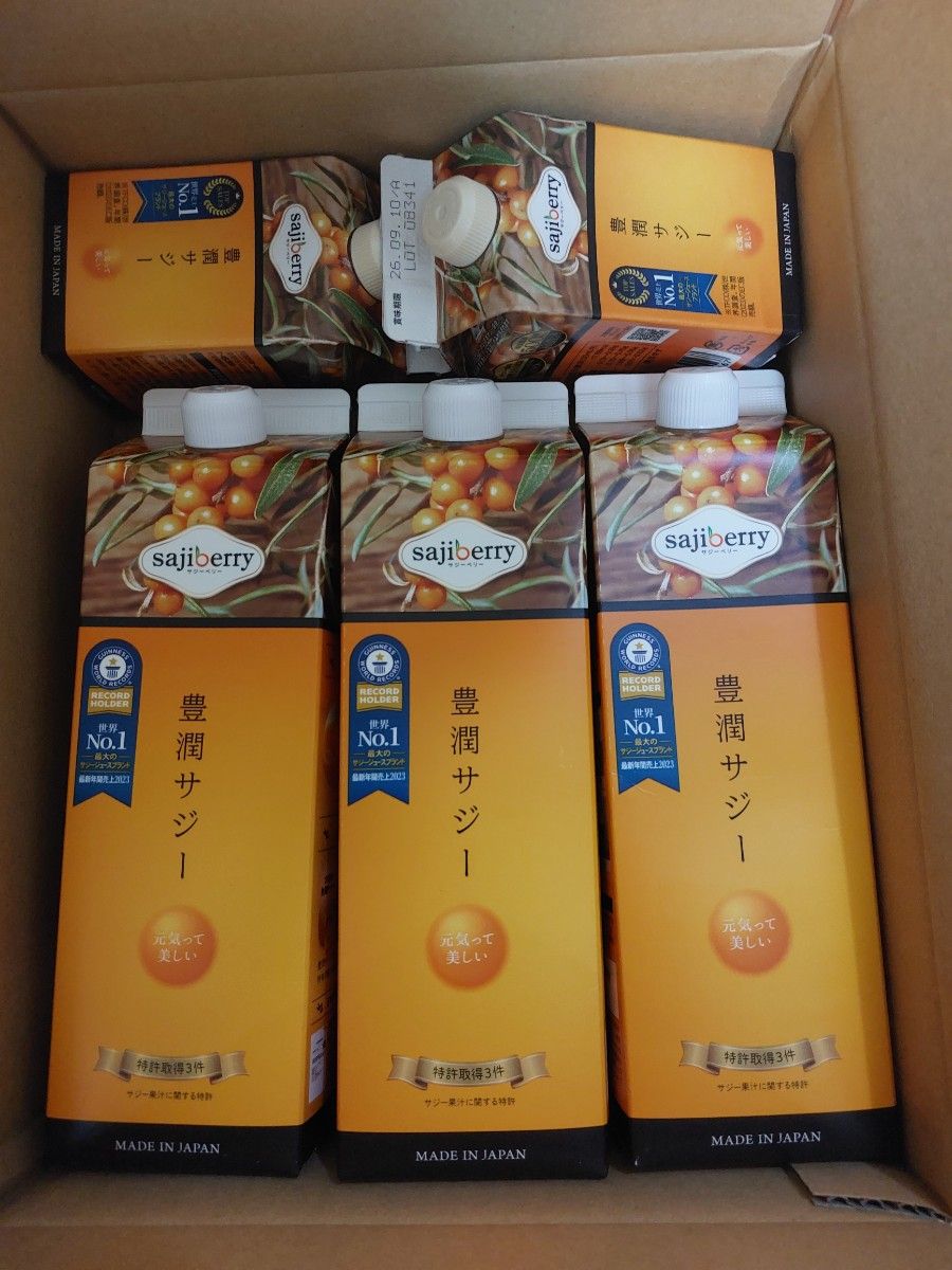 新品 フィネス 豊潤サジー 1000ml 3本と300ml 1本 サジージュース 黄酸