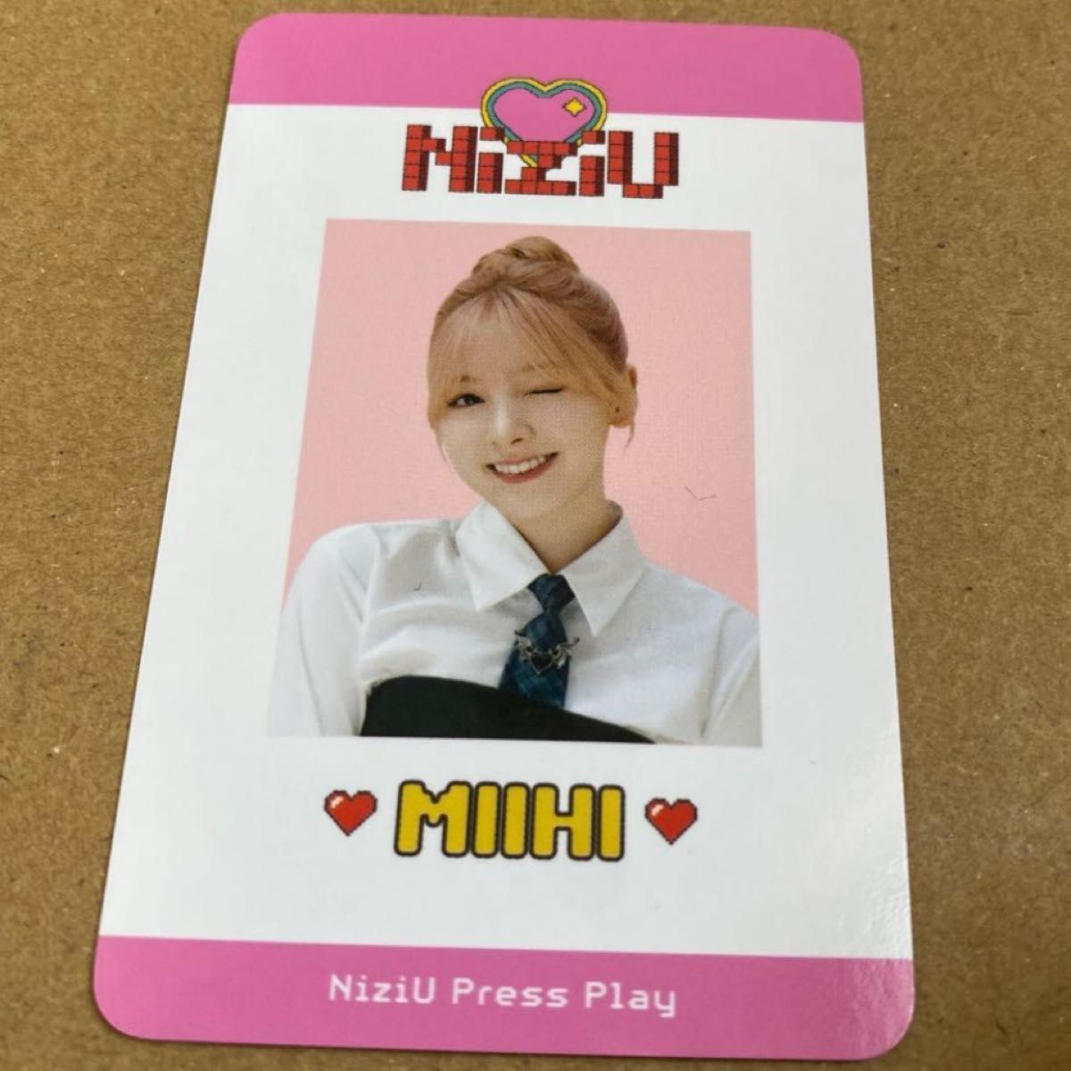 NiziU ミイヒ 通常盤トレカ 2枚セット 韓国Debut『Press Play』｜Yahoo