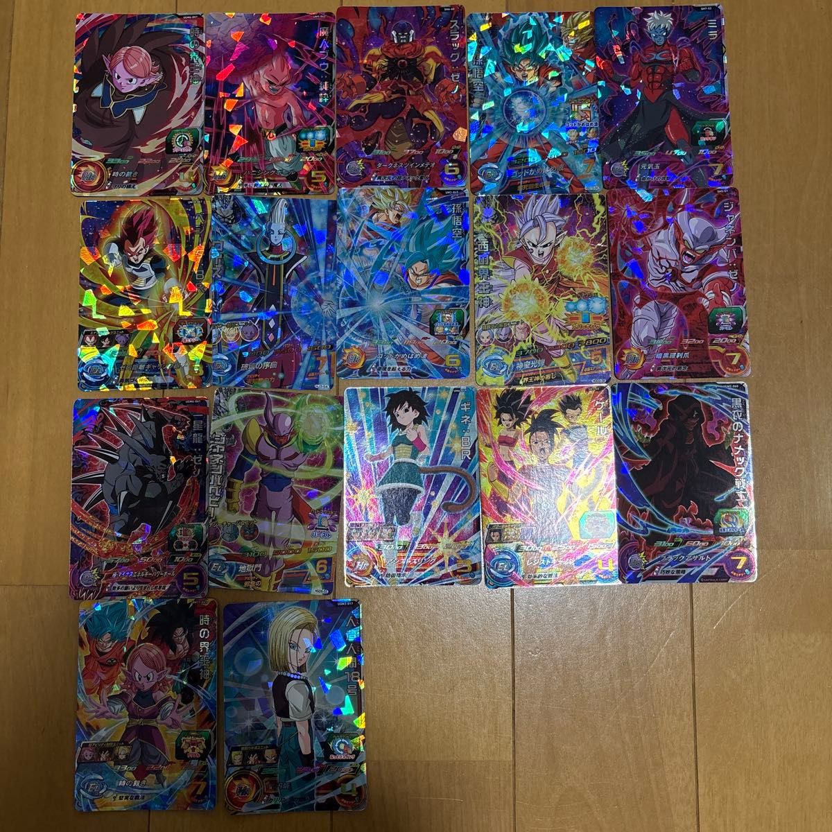 ドラゴンボールヒーローズ cp まとめ売り24枚 srまとめ売りと一緒で