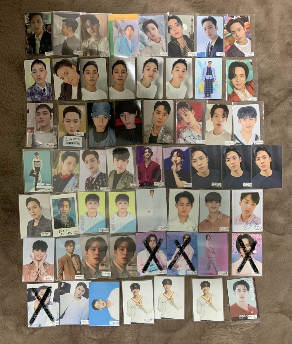 SEVENTEEN セブチ The name ミンギュ ミニポスター トレカ フォト