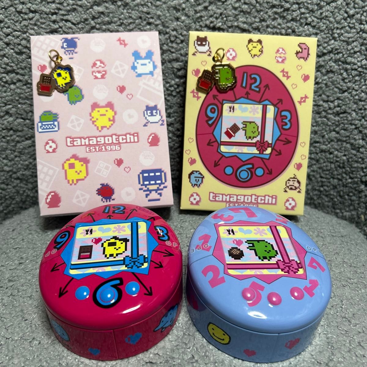 特典あり】大たまごっち展限定 ハートクッキーかん 3種セット｜Yahoo