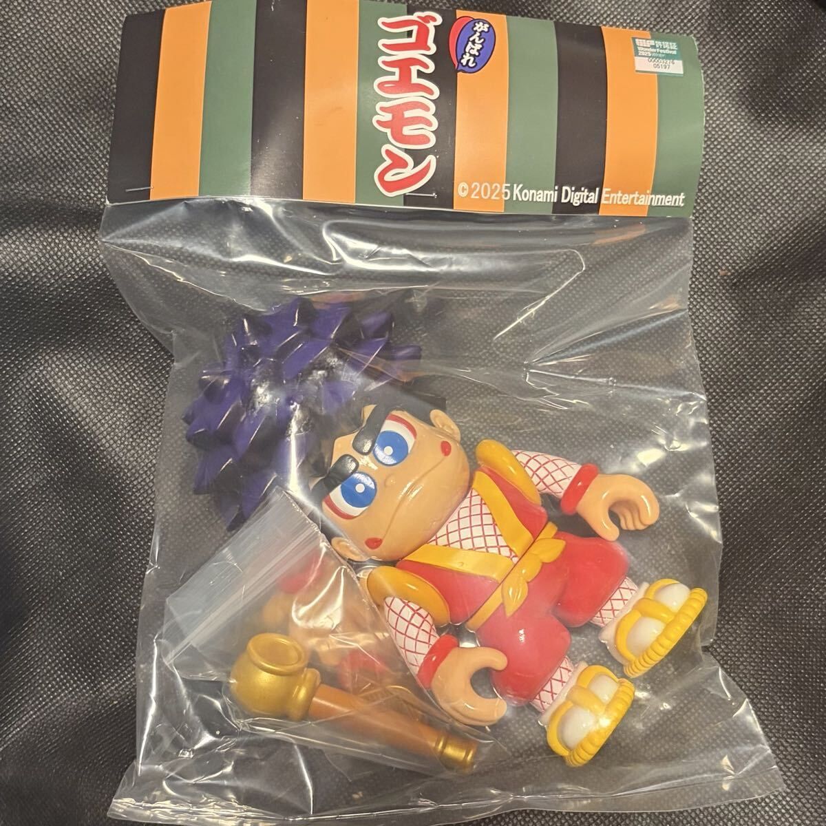 新品 FTWRTOY×幻怪屋 がんばれゴエモン2 ソフビ フィギュア コナミ