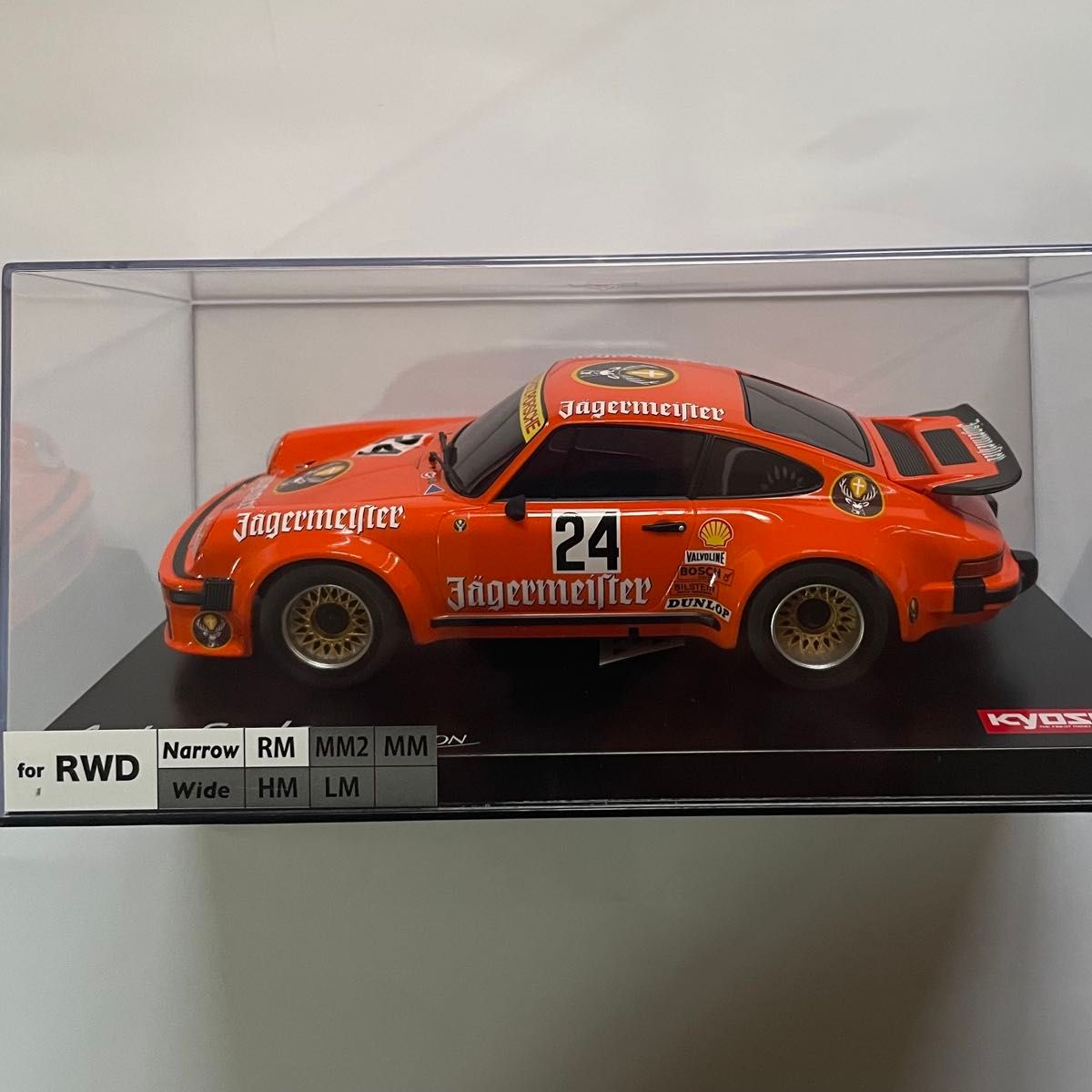 京商 ミニッツ ポルシェ934 RSR ターボ ホワイトボディセット MZN133