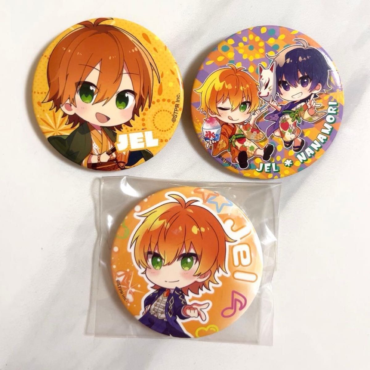 全種 全種類 すとぷり ジェル ジェルくん 缶バッジ すとめも3 すと学