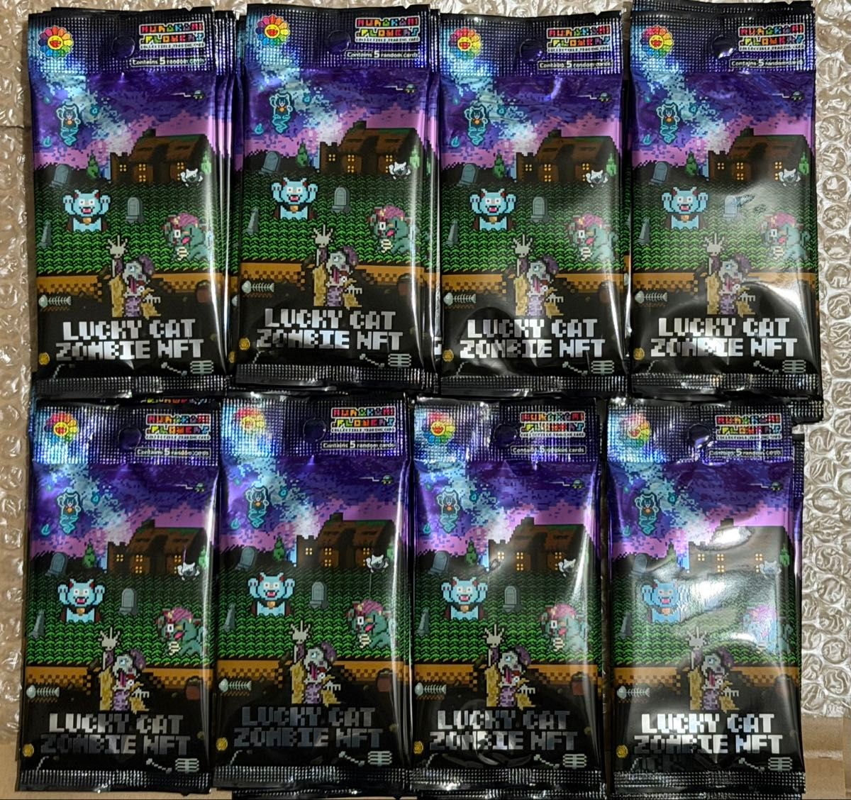 未開封 50パック 108フラワーズリバイズドNFT 限定トレカ 村上隆