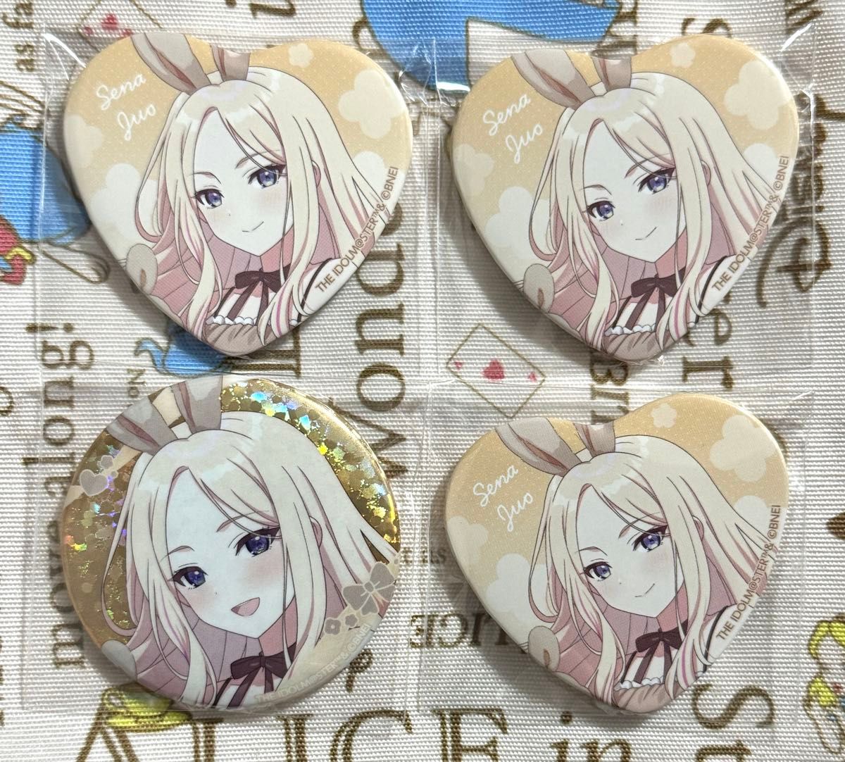 学園アイドルマスター オーロラ缶バッジ～GiGO限定～ 全13種コンプ