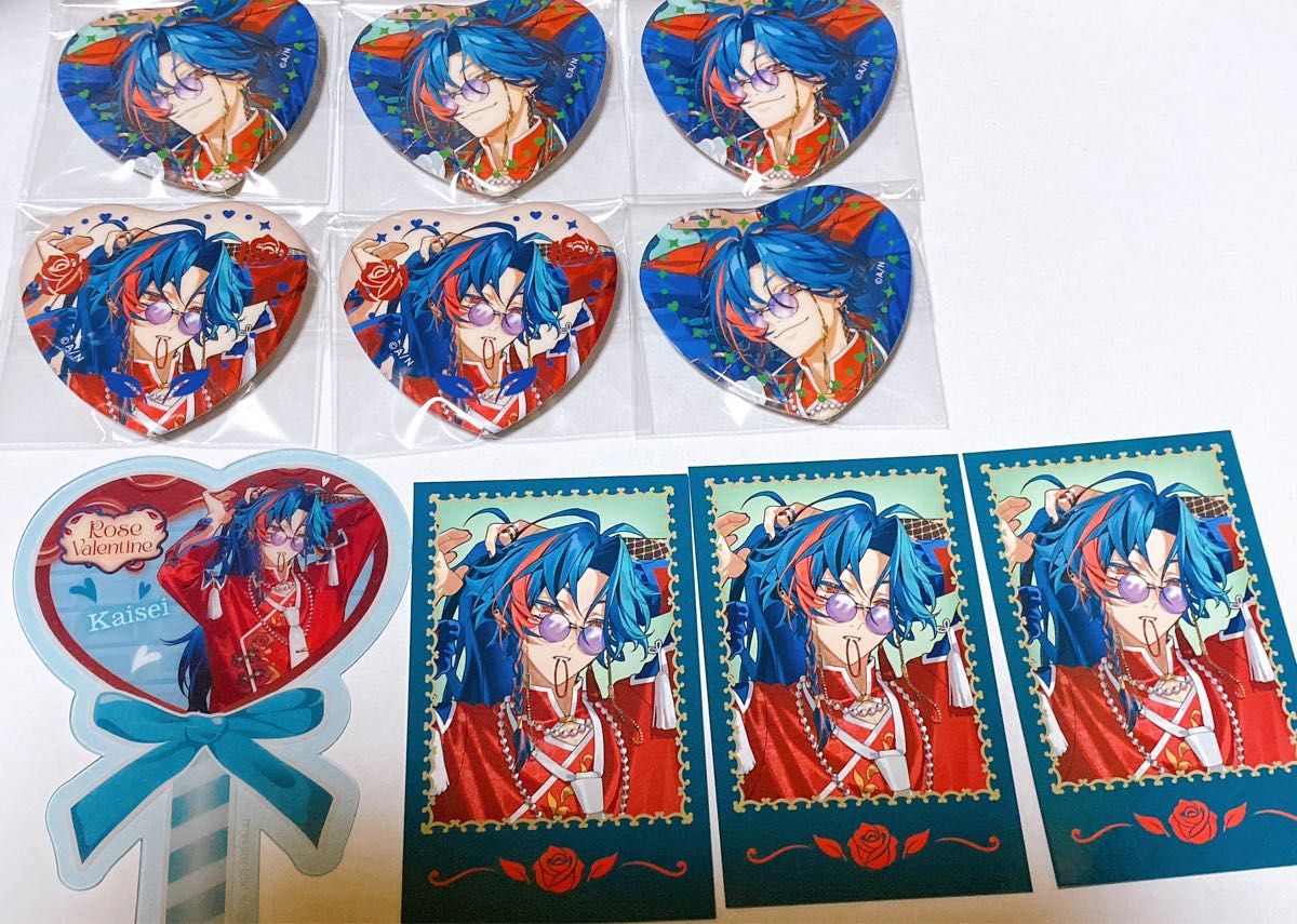 にじさんじ June bride 2025 ランダムハート型缶バッジ Aグループ 小柳