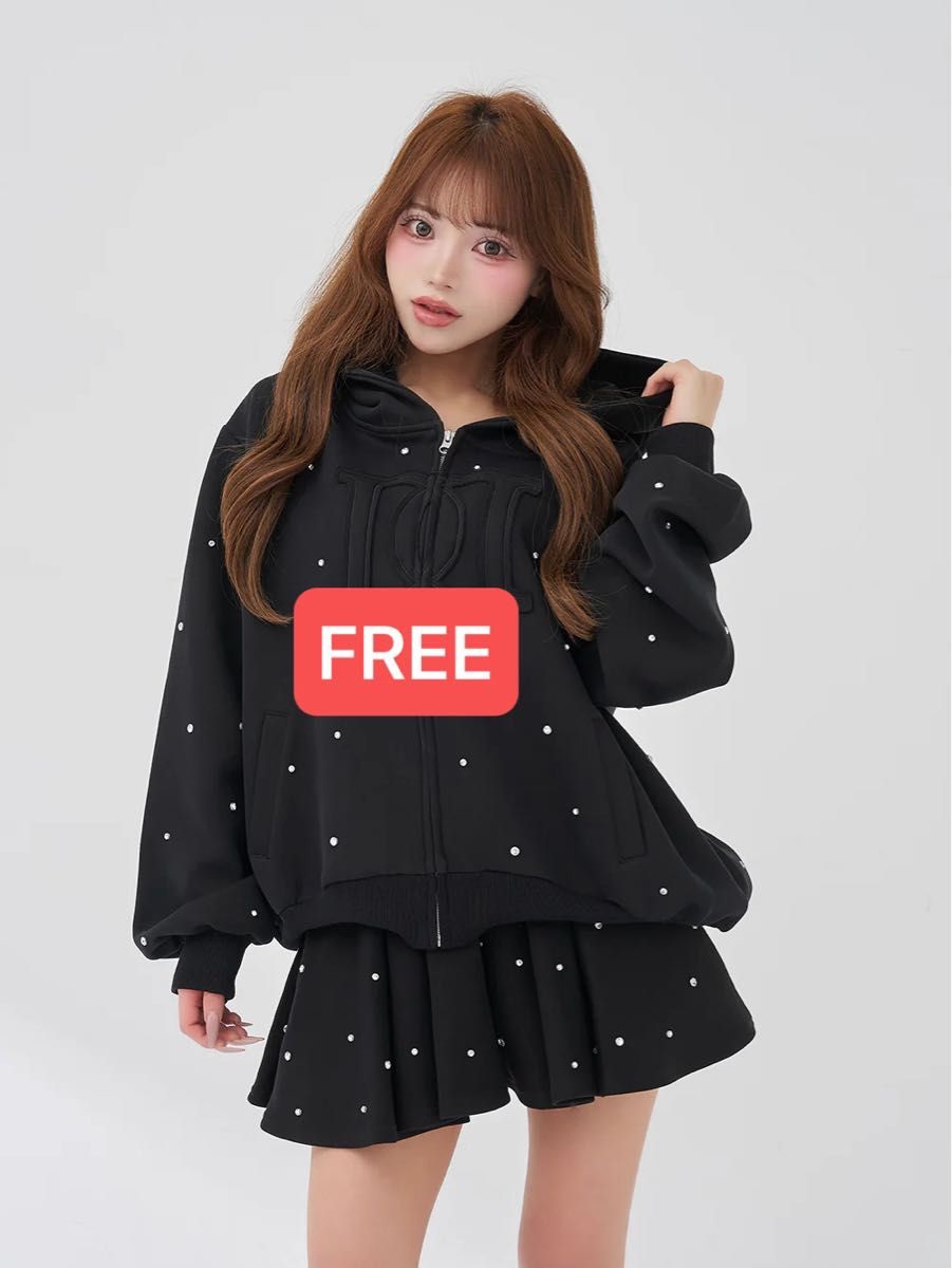 Darich DDロゴビジュースウェットセットアップ BLK 黒 FREEサイズ