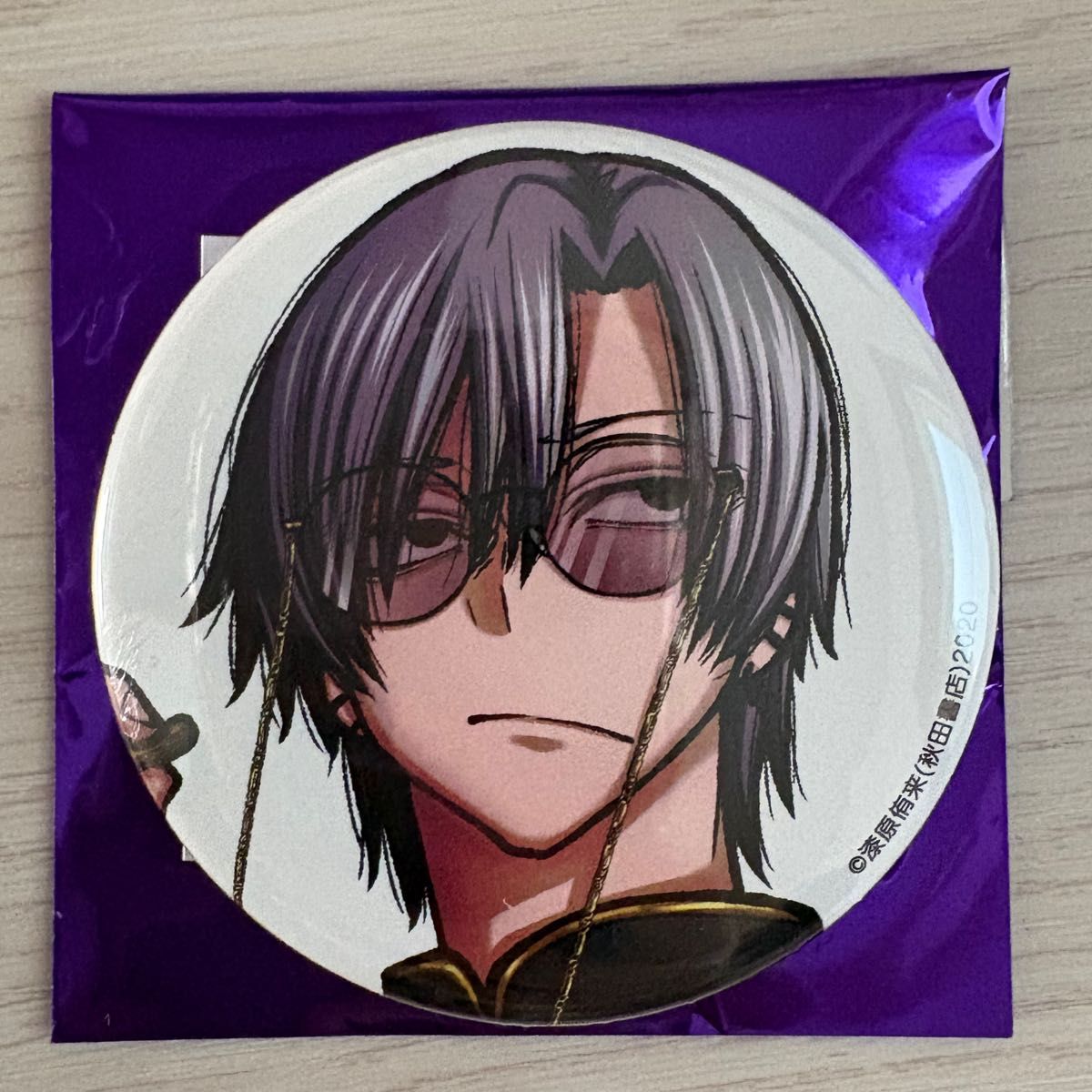 新品未使用】桃源暗鬼 淀川真澄 c107 缶バッジ 秋田書店