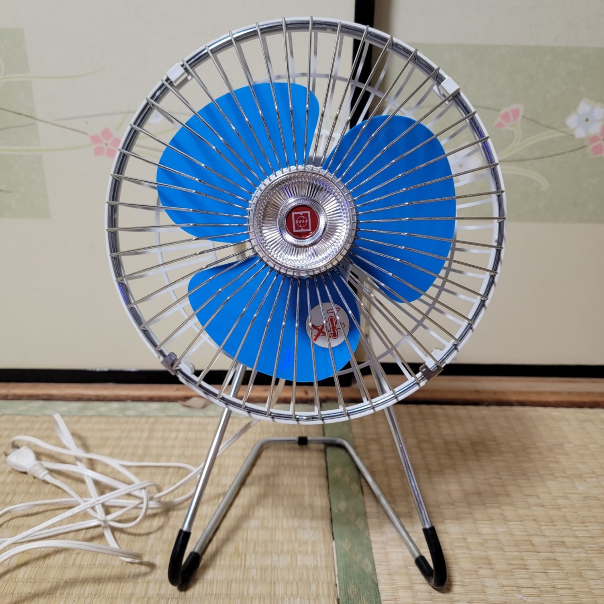ナショナル 扇風機 昭和レトロ F-30K2K インテリア 置物 昭和家電